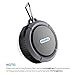 VicTsing Shower Speaker 5W, Mini Bluetooth Portable Speaker with Suction Cup, Waterproof Speaker built-in Mic, Hands-Free Speakerphone - Gray