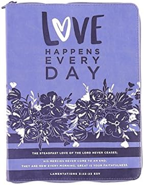 SoulScripts, 2017-2019 Love Happens 18-Month Deluxe Day Planner, Lavender, 7 x 9 1/4 inches
