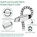 USB Type C Cable,2Pack Extra Long USB A to USB C Fast Charger Cable 10Ft 6Ft,DEEGO Nylon Braided USB C Cord Compatible for Samsung Galaxy S10 S9 S8 Plus Note 10 9 8,LG V20 V50 V40 G8 G7 Thinq,Moto Z3