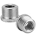 Neewer 2 Pieces Screw Thread Adapter 5/8-inch Female to 3/8-inch Male Durable Solid Nickel Brass for Camera Mounts Microphone Stands and LCD Monitors