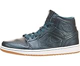 Nike Air Jordan 1 Mid Nouveau Mens Leather Basketball Shoes