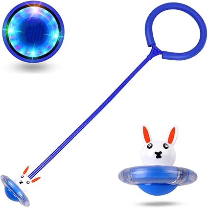 ball with plastic ring jump