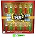 Pez Candy Twelve Days of Christmas Ornaments Mini Dispensers with 12 Rolls of Sugar Cookie Pez Candy with Tru Inertia Kazoo