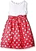 American Princess Girls' Polka Dot Shantung Dress