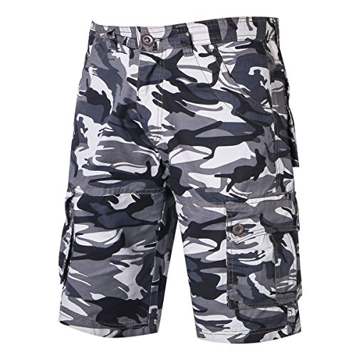 image for Keliay Bargain Shorts Trunks Men's Casual Camouflage Outdoors Pocket B