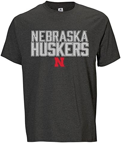 Nebraska Huskers Mesh Fill T-Shirt (L)