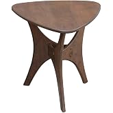 INK+IVY Blaze Accent Tables - Wood Side Table - Pecan, Mid-Century Modern Style End Tables - 1 Piece Small Tables For Living Room