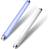 LiBa Bug Zapper Replacement Bulb 10W 2-Pack, UV Lamp for 20W Indoor Zapper | 10W UV replacement tubes, restore insect attraction, easy to install, 2-pack