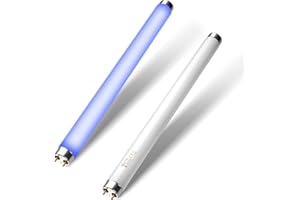 LiBa Bug Zapper Replacement Bulb Light Tube 10W for 20W Electronic Bug Zapper, T8 UV Lamp Bulbs for Indoor Outdoor Mosquito Zapper Lamp (2 Pack), Fit LiBa Bug Zapper Indoor