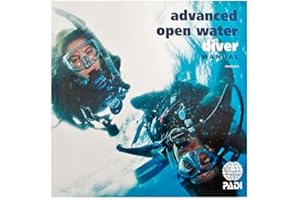 New PADI Advance Open Water AOW 2016 Book Manual with Data Carrier # 70139