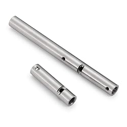 QUE-T Stainless Steel Axle Tubes for 1/10 RC