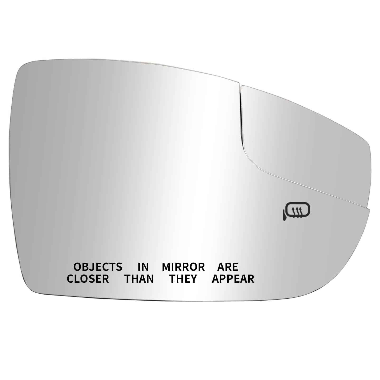 Photo 1 of LOIYLLEN Passenger Side Mirror Replacement for 2012 2013 2014 2015 2016 2017 2018 Ford Focus Mirrors Glass - Convex Mirror Glass, Right Side Rear View Mirror with Heated