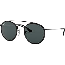 Amazon.com: Ray-Ban RB3647N Double Bridge 51MM Black/Crystal Lens G-15  Green Polarized Round Sunglasses For Men For Women + BUNDLE with Designer  iWear Eyewear Kit : Clothing, Shoes \u0026 Jewelry