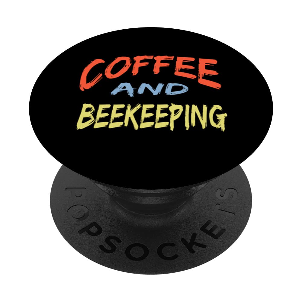Coffee And Beekeeping / Coffee Lover Beekeeper Design PopSockets Swappable PopGrip