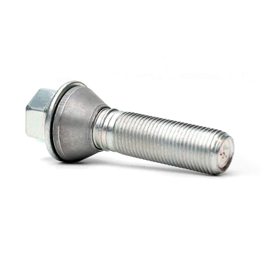 H&R Wheel bolt Taper-Head with movable cone M14x1.25 - Length 39mm (e.g. compatible with BMW)