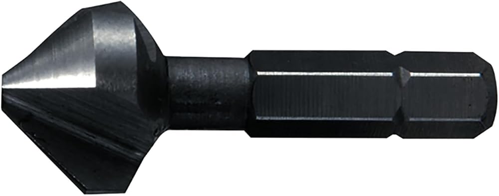 Makita D-37340 12.4mm Countersink Bit 1/4 Inch Shank M6 3 Cutting Edges