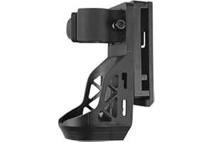 HOUSON Flashlight Holster, Tactical Flashlight Holster 360 ° Rotatable Flashlight Pouch (B101)