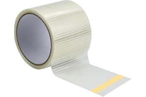 RV Awning Repair Tape, 39ft x 3.1in Fiberglass Filament Tape Patch Tape Waterproof Tear Resistant Awning Repair Tape for RV A