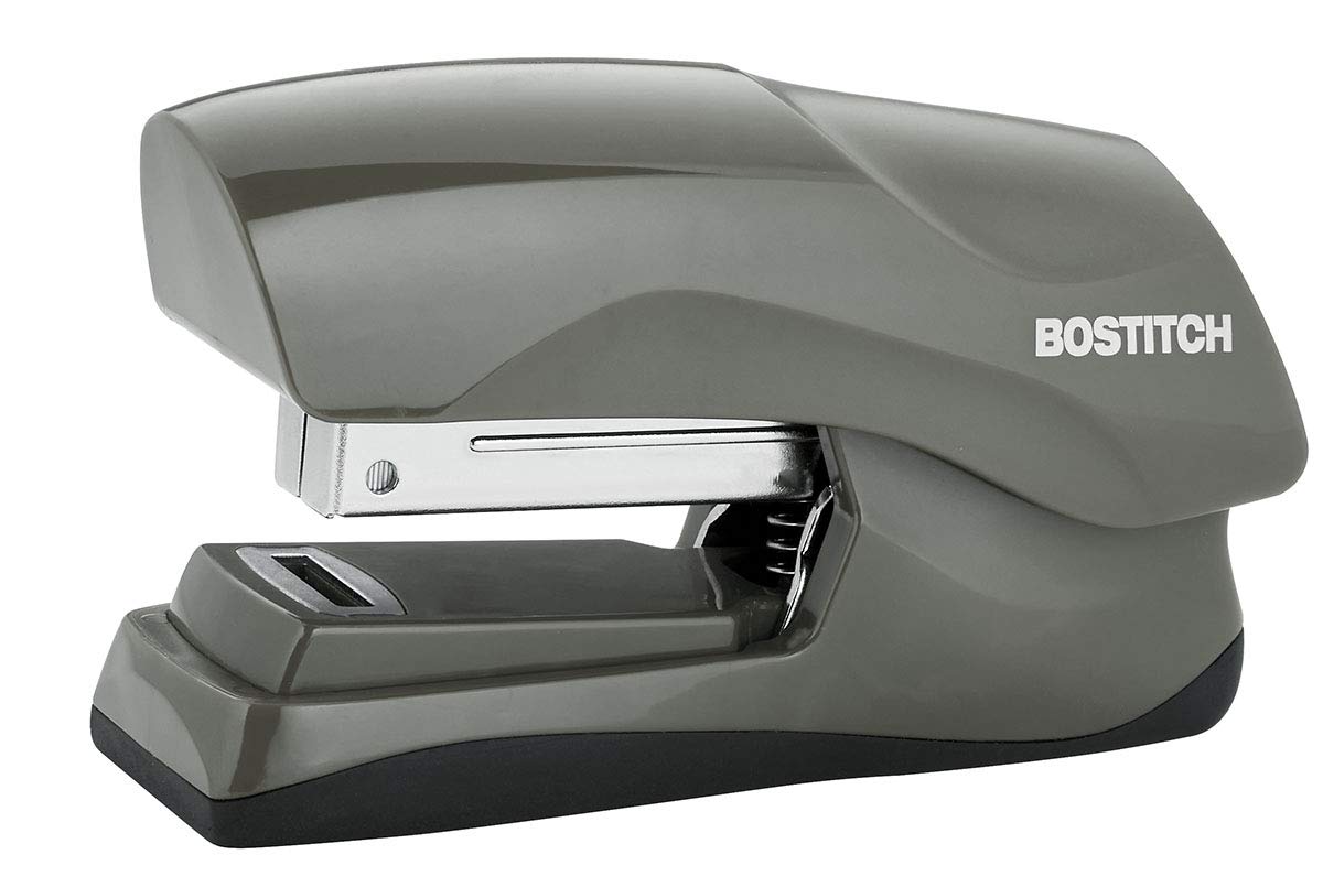 Bostitch Office Heavy Duty Stapler, 40 Sheet Capacity, No Jam, Half Strip, Fits into The Palm of Your Hand, for Classroom, Office or Desk, Gray โ image 1