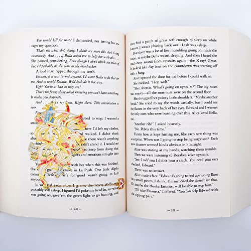 BLBMH Cute Metal Bookmarks for Women Book Lovers Cool Anime Kitsune Book Marks Unique Gifts Christmas Birthday -K4