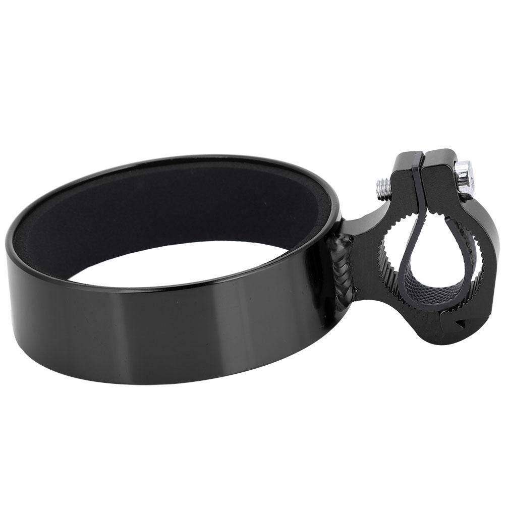 Coffee Cup Cage, Aluminum Alloy Bottle Cages Drink Bottle Mount Carrier Bike Cup Holder for Road Bike Mountain Bike(Black)