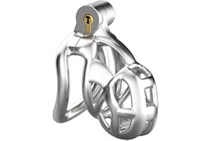 316 Stainless Steel Python V1.0&V2.0 Design Male Chastity Device Belt Cock Cage Ring Adult Sex Toys (Nano V2.0- ring 50mm)