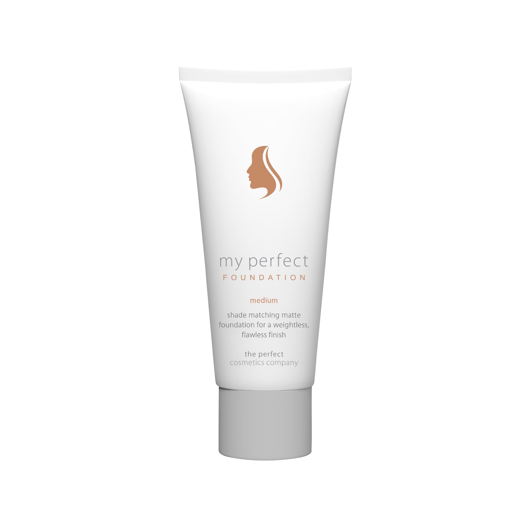 My Perfect Foundation,  Penny Lane, 40ml Flawless Buildable Base, Medium Shade, Instant Results, Anti-Ageing Velvety Foundation Formula, Matt Finish, Full Coverage, 3 Month Supply, As Seen on TV.