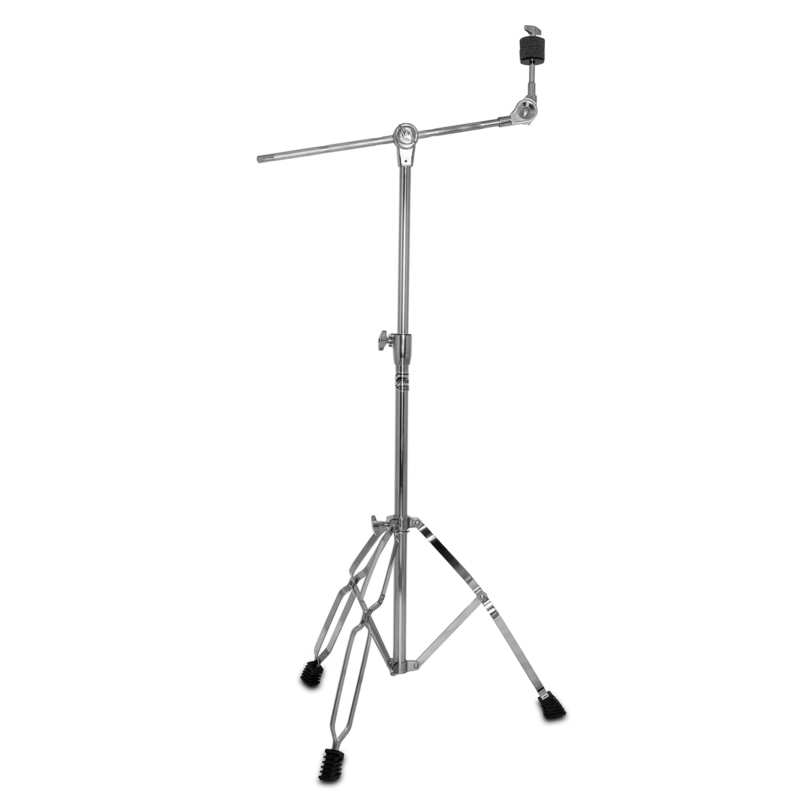 Tiger DHW7-CM Boom Cymbal Stand with Foldable & Retractable Arm for Drum Kit - Adjustable Height (86-159cm)