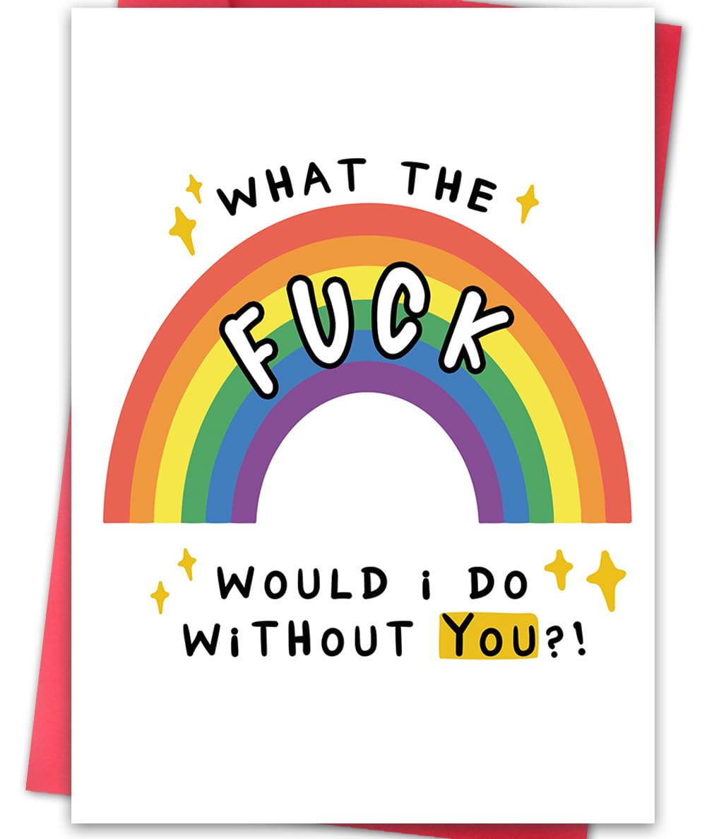Photo 1 of LiuuLi Funny Thank You Card for Best Friend, Friendship Card, Happy Thank You Card for Coworker Appreciation Card for Boss Teacher Friend Doctor