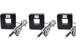 Eyedro Split Core Current Sensor Set of 3 (three) 1200A Steel CT - OD = 4.75"x5.0" ID= 2" SQ 0.333V output - Compatible with Eyedro Business Industrial Real-Time Energy Monitors - ESCLV-51-1200A-SET3