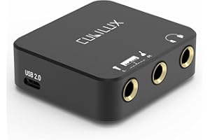 Cubilux USB C to Guitar Adapter, Type C to Bass Guitar/Keyboard/Digital Piano Converter Compatible with iPhone 15+/15 Pro Max, iPad Pro/Air 5 4, Samsung S24/S23/S22/S21, Tab S8/S7/S6, Pixel 8/7/6 Pro