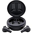 WAVV Elite ANC Wireless Pro Pods with 8 Hours Play Time, Hybrid Active Noise Cancelling, 33dB in-Ear Earphones with Crystal Clear Sound, Bluetooth 5.2, Wireless Charging Compatible (Black)
