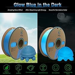 YOUSU 3D Printer Filament 1.75mm PLA Filament Glow
