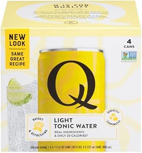 Q Tonic Water Tonic Light 4Pk, 30 Fl oz