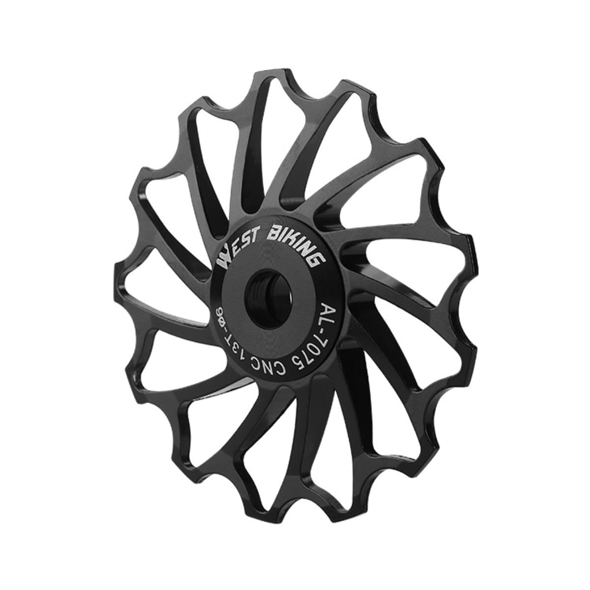 HOUSON bicycle derailleur pulley, aluminum bicycle pulley rear pulley bicycle shift pulleys bicycle rear derailleur pulley for road bike mountain bike 13T