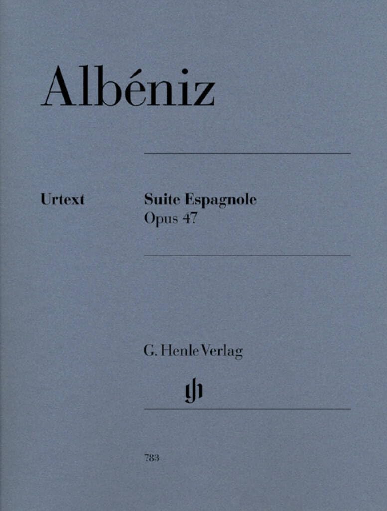 Suite Espagnole Op. 47 op. 47 - piano - (HN 783): Instrumentation: Piano solo