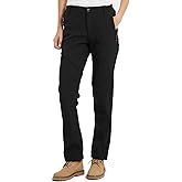 JOMLUN Women's Softshell Pants Fleece Lined Hiking Insulated Outdoor Ski Pants Waterproof Warm Trouser Winter