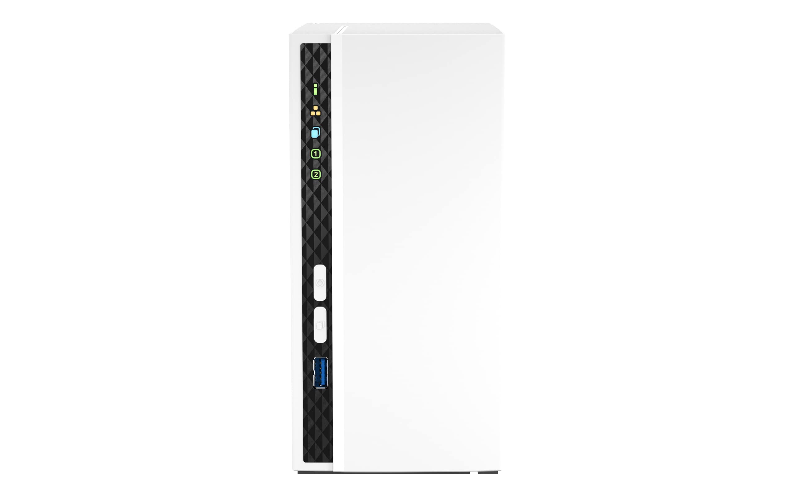 QNAP TS-233, 2-Bay NAS, ARM Cortex-A55 quad-core 2 GHz processor, built-in 2 GB RAM