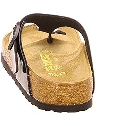 Birkenstock Men's Gizeh Patent Black Birko Flor