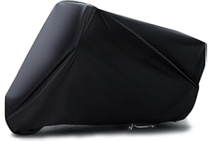 DEVIENG Motorcycle Cover Waterproof Outdoor Storage for All Season Universal, Rain Sun Dust Protection, Moped Motor Cycle Cover Fits Up to 96.5" Motorcycle Scooter Electric Bike