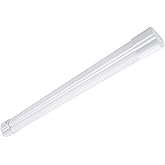 Maxxima 18 inch Linkable LED Under Cabinet Light 900 Lumens Warm White 3000K White, On/Off Switch, Plug in