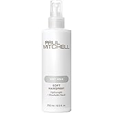 Paul Mitchell Soft Hairspray, Lightweight, Soft Hold + Brushable Finish, For All Hair Types