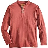 Venado Henley Long Sleeve Shirts for Men - Mens Henley with Flex Material
