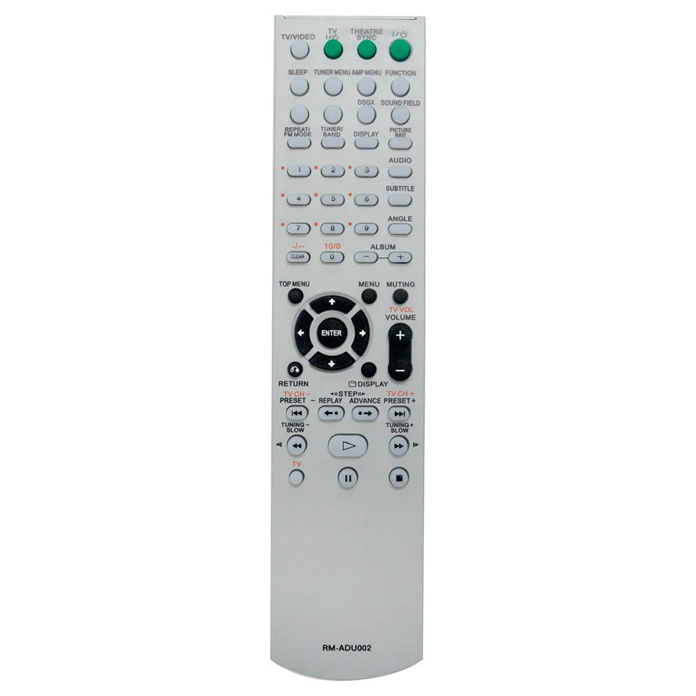 VINABTY RM-ADU002 Remote Control Replacement fit for SONY DVD Home Cinema AV System DAV-DZ10 DAV-DX150 HCDDX255 DAV-DZ100 DAV-DX150 DAVDX155 DAVDX315 DAV-DZ10 DAVDX255 DAVDZ110