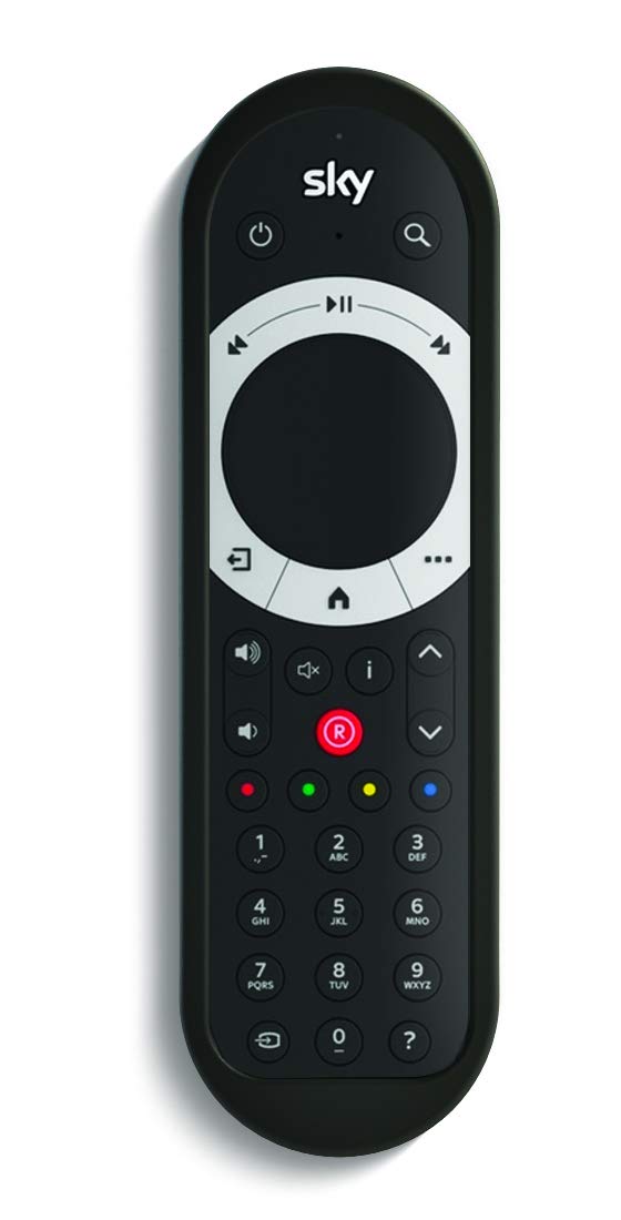 Meliconi Remote Control Shell for New Remote Controls MySkyHD 2017 and SKYQ, adheres to the silhoutte. Made in Italy