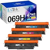 LxTek 069H Toner Cartridge Set MF753Cdw 4 Pack 069 Toner | Replacement for Canon 069H 069 Toner for Canon ImageCLASS MF753Cdw MF751Cdw LBP674Cdw Printer (Black Cyan Magenta Yellow)