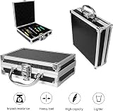 cypreason Aluminium Tool Box Foam Filled Shockproof Storage Case Home Office view 7