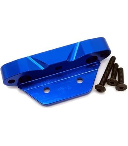 Traxxas 6823R Bulkhead Tie Bars - Rote Aluminium Streben Vorne/hinten