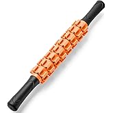 ZanLLW Muscle Roller Stick, Muscle Roller, Liposuction Massage Roller for Lymphatic Drainage, Massager Stick for Relief Muscle Soreness, Trigger Points, Help Exercise Runner Legs, Back Recovery