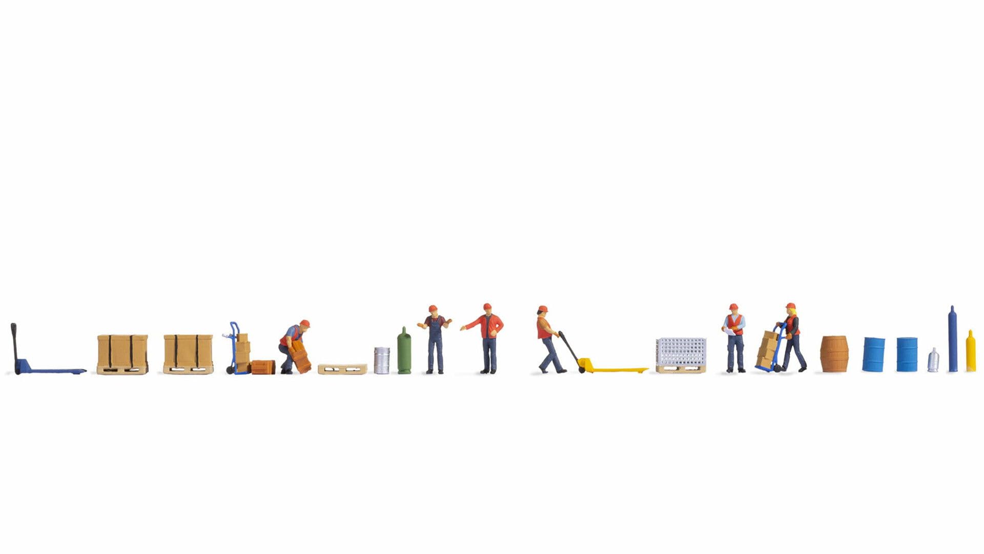 NOCH 16266 Figures-Theme World Gooterverladung